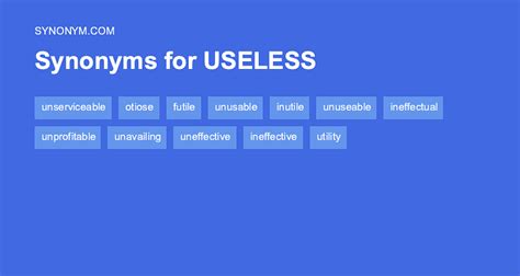 useless synonym|another word for useless person.